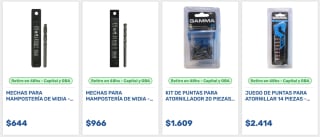 Accesorios desde $644 ARS por Gamma Market