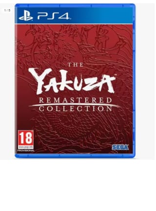 Juego The Yakuza Remastered Collection PS4 por 17.42€ (Cuenta Nueva 10.32€)