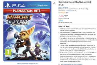 Ratchet & Clank (PlayStation Hits) voor €9,99 bij Amazon