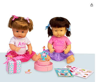 Muñecas Ani y Ona Feliz Cumpleaños Nenuco por 41.73€