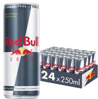 Red Bull Energy drink zero 24-pack voor €23,99 bij Amazon