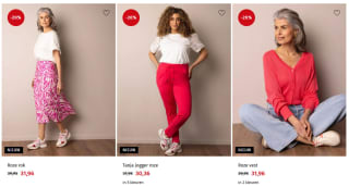 20% korting op alles bij Norah