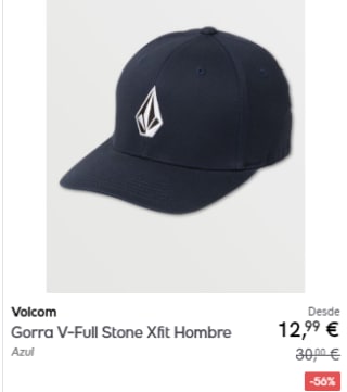 Gorras primeras marcas por menos de 15€