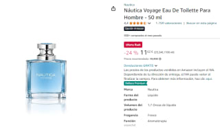 Náutica Voyage Eau de Toilette Para Hombre 50 ml por 11,62€