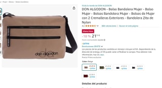 Recopilación Bolso Bandolera Mujer Don algodón por 21,31€