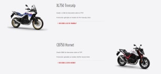 Descuento hasta 2000€ en motos HONDA