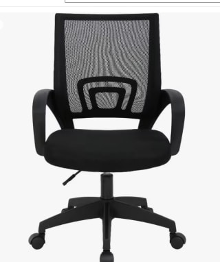 Silla Oficina de Malla Altura Ajustable Ergonómica Giratoria por 29,90€ (cuenta nueva por 17,94€)