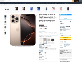 Apple iPhone 16 Pro 128GB por 1.048,99€