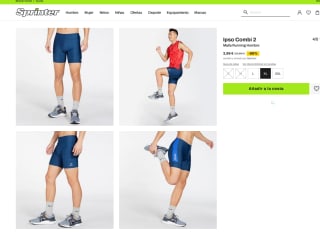 Malla Running Hombre Ipso Combi 2 Drytec por solo 3,99€
