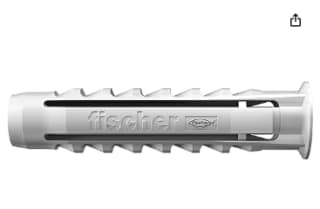 100 unidades de taco pared fischer por 2.68€