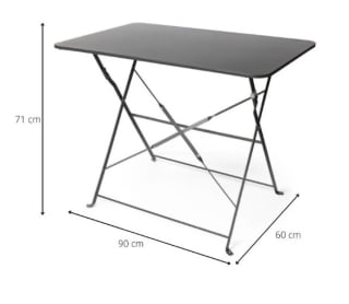 Rechthoekige bistrotafel voor €24 bij de Xenos