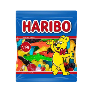 Haribo Lagartones Super Caramelos de Goma 1000 gr por solo 4,59€
