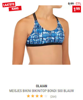 Tot 87% korting in de sale bij Decathlon