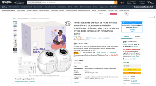 Nuliie sacaleches x 2 por 59,99€