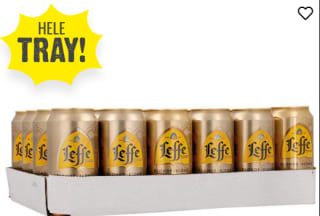 Tray Leffe blond voor €15 bij Dirckiii