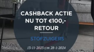Tot €100 retour op geselecteerde Rowenta steelstofzuigers