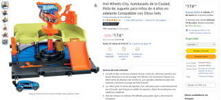 Hot Wheels City Autolavado de la Ciudad por $175 | Descuento Amazon