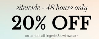 20% korting op geselecteerde lingerie en badmode collectie bij Marlies Dekkers