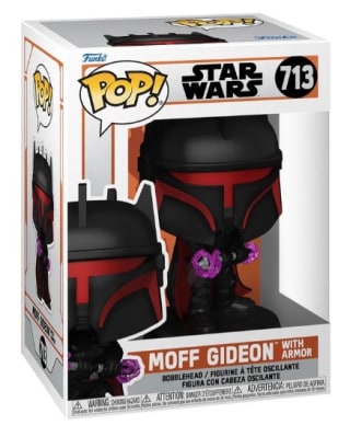 Star Wars The Mandalorian - Moff Gideon with Armor vinylfiguur 713 Funko Pop! voor €9,95 bij Bol. en Amazon