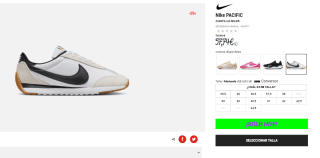 Zapatillas Nike Pacific mujer por 57,74€