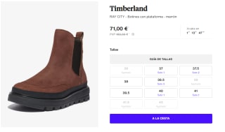 Botines Casual para Mujer Timberland RAY CITY por 71€