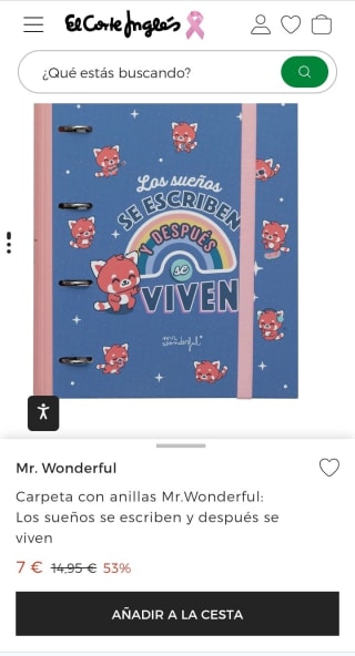 Carpeta Mr.Wonderful por 7€.