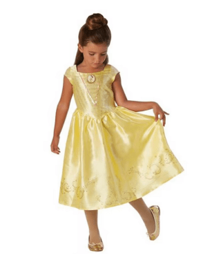 Princesas Disney Disfraz Bella Live Action Classic Talla 5 a 6 Años por 9,99€