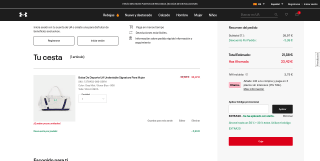 Bolsa de deporte Under Amour por 21,58€