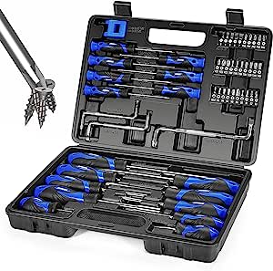 SORAKO Juego Destornilladores Magnéticos Profesionales 51 en 1 por 17,99€