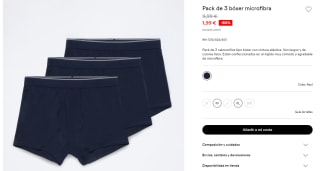 Descuentazos ropa interior desde solo 1,99€