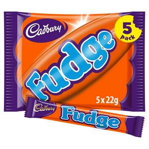 Cadbury Fudge Chocolate Bar 5 Pack (Nectar Price)