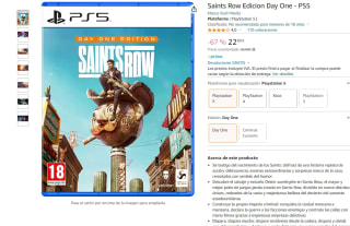 Videojuego para Ps5 Saints Row Edicion Day One por 22,89€