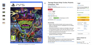 Teenage Mutant Ninja Turtles: Mutants Unleashed - PS5 voor 19,99 euro