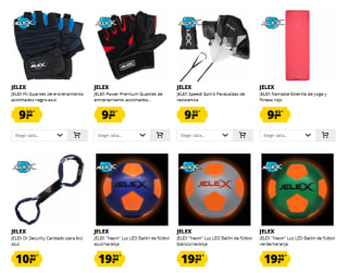 3x2 en marca Jelex grandes ofertas precios desde 2,99€