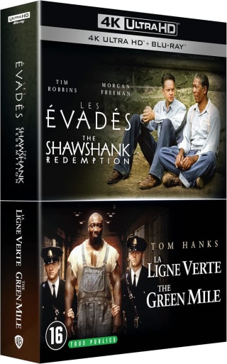 Green Mile + Shawshank Redemption (4K Ultra HD Blu-ray) voor €23,99 bij Amazon