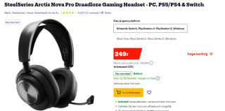 STEELSERIES Arctis Nova Pro Draadloze Gaming Headset - voor €249 bij bol.com