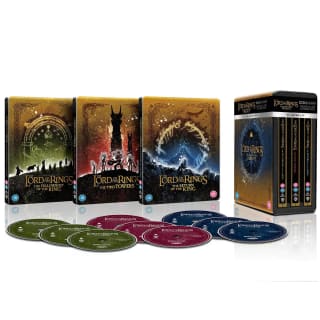 The Lord of the Rings Trilogie - Limited Edition 4K Ultra HD Steelbook Collectie voor €73,97 bij Amazon