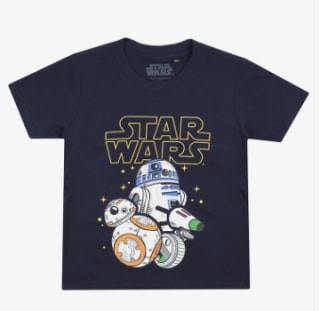 Camisetas Stars Wars oficiales desde 11€