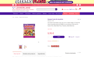 Maxipack Funky Mix 1kg Haribo por 5,95€
