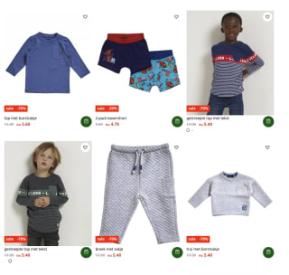 TerStal Super Sale: tot 70% korting op veel kleding