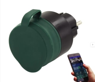 Enchufe inteligente exterior estanco WiFi Edisio por 13,99€