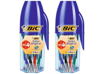 2 x BIC Cristal Original Bolígrafos Punta Media (1,0mm) Colores Surtidos Tubo de 20 unidades por 8,74€