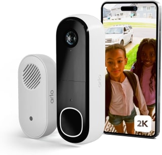 Arlo 2K draadloze video deurbel voor €100,24 bij Amazon