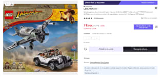 LEGO Indiana Jones 77012 Persecución del Caza por 14.99€