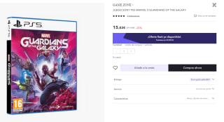 Videojuego PS5 Guardianes de la Galaxia Marvel por 12,66€