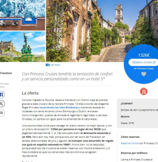 Crucero por las Islas Británicas desde 1326€ (12 noches)