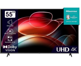 Hisense 55A6K UHD 4K,VIDAA Smart TV, 55 Pulgadas por 278,90€.
