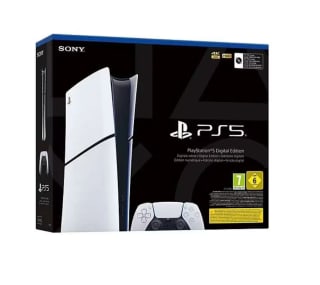 PS5 Slim Digital 1TB por solo 384,99€