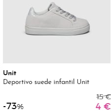 Calzado infantil UNIT por 4€