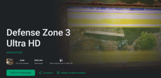 Defense Zone 3 Ultra HD gratis en Google Play